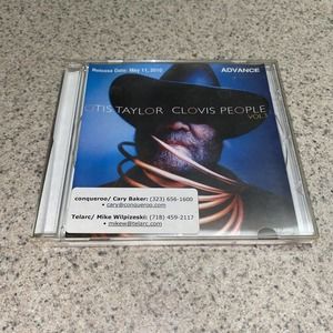 Clovis People, Vol. 3 Otis Taylor Advance Promotional Rare Telarc